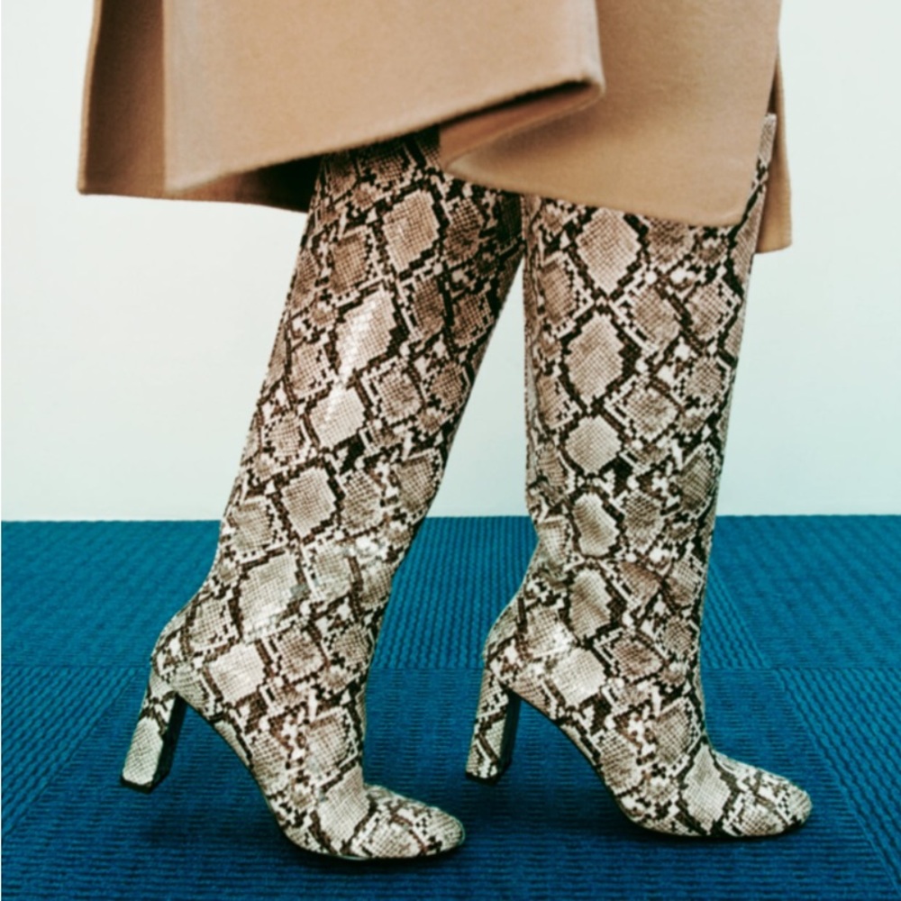 ZARA Bloggers Fav Leather Boots